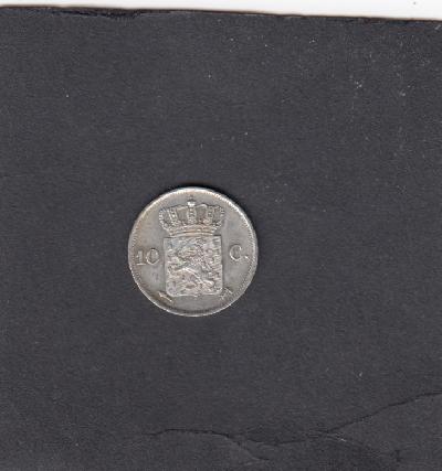 Beschrijving: 10 Cent WILLEM I